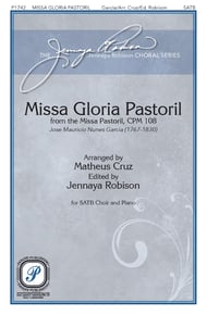 Missa Pastoril Gloria SATB choral sheet music cover Thumbnail